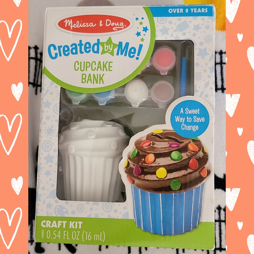 Cupcake Bank craft kit